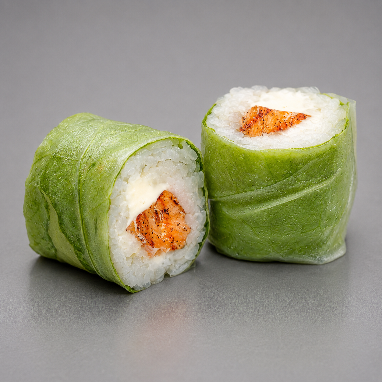 Saumon snacké concombre spicy
